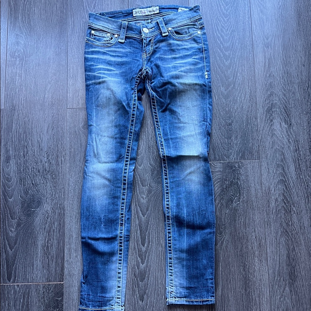 BKE Stella Dark Blue Jeans